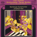the album cover for L. JANACEK - Sinfonietta / Taras Bulba