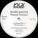 Blake Baxter : Sexual Deviant (12", Promo)