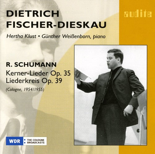 the album cover for R. SCHUMANN - Kerner Lieder
