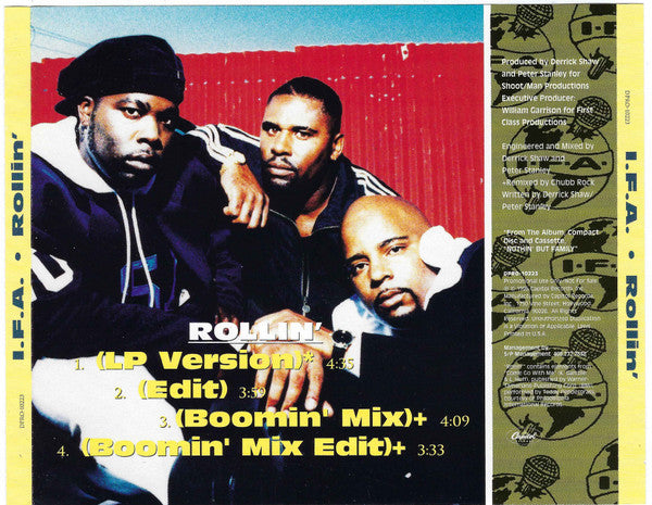 I.F.A.・rollin Buy IFA : Rollin' (CD, Single, Promo) Online for a great price