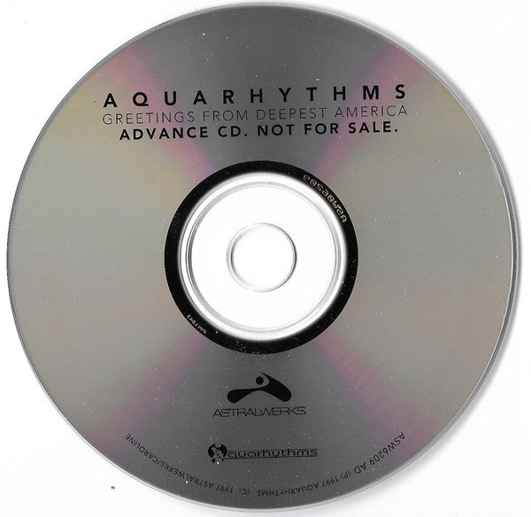 Aquarhythms : Greetings From Deepest America (CD, Advance, Album, Promo)