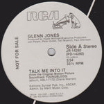 Glenn Jones : Talk Me Into It (12", Promo)