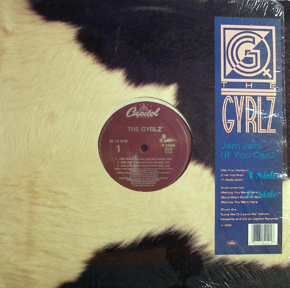 The Gyrlz : Jam Jam (If You Can) (12", Single, Spe)