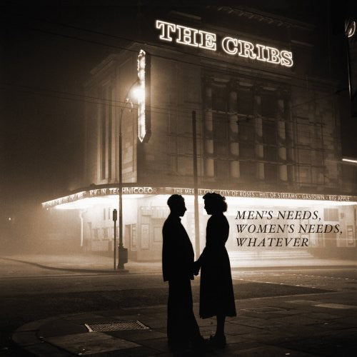 the album cover for The Cribs - Men's Needs Women's Needs Whatever [Import]