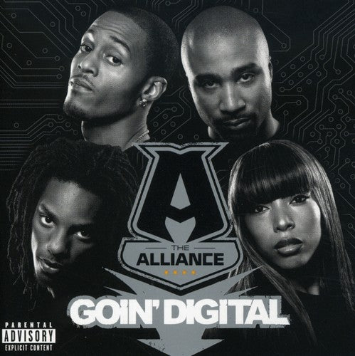the album cover for The Alliance - Goin' Digital