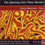 the album cover for Felicja Blumental - Spinning Girl