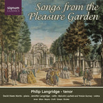the album cover for Philip Langridge - Songs from Pleasure Garden