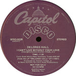 Delores Hall : I Can't Live Without Your Love (12", Promo)