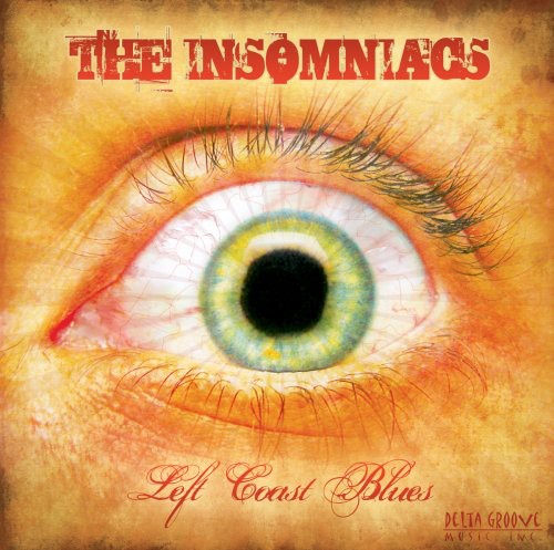 the album cover for Insomniacs - Left Coast Blues