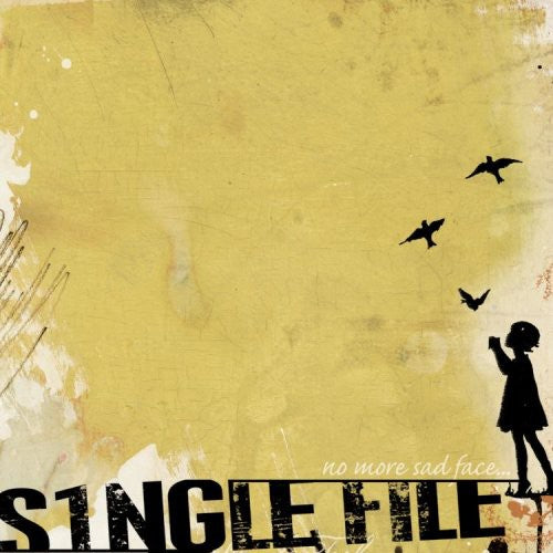 the album cover for Single File - No More Sadface