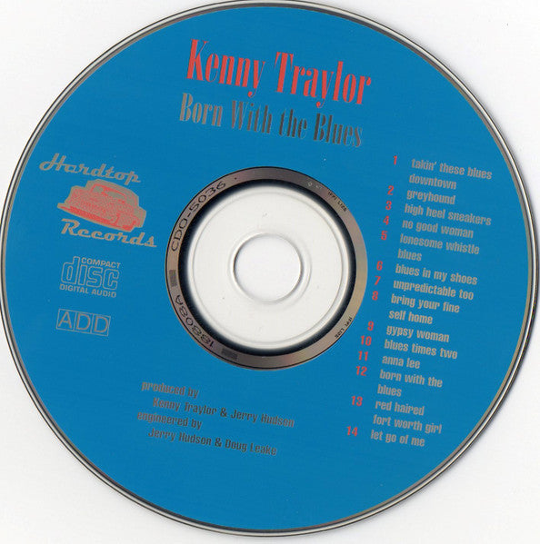 Kenny Traylor : Born With The Blues (CD, Album)