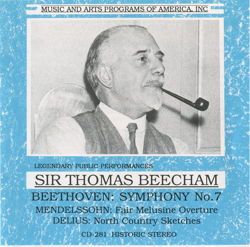 the album cover for SIR THOMAS BEECHAM - In Concert 1