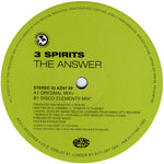 3 Spirits : The Answer (Original / Disco Elements Remixes) (12")
