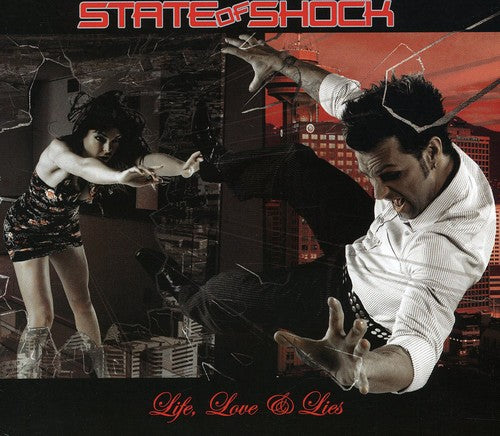 the album cover for State Of Shock - Love and Lies