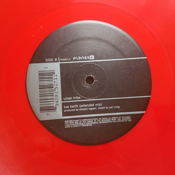 Urban Tribe : Covert Action / Low Berth (12", Ltd, Red)