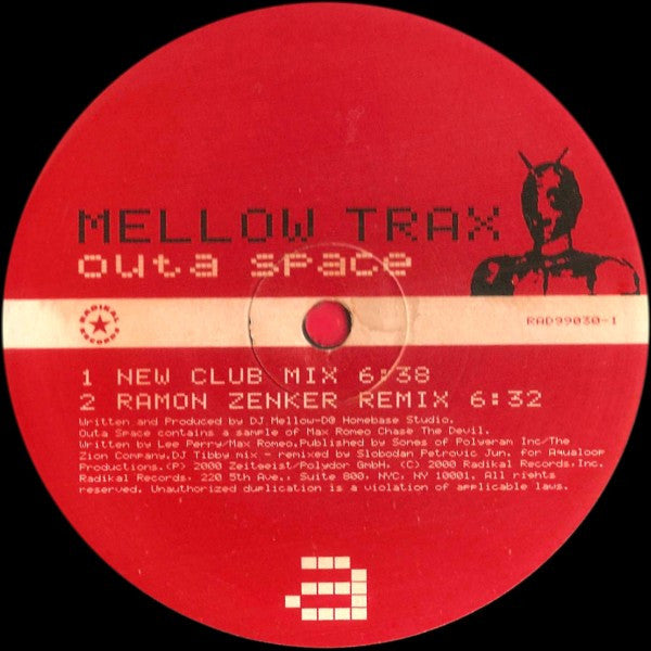 Mellow Trax : Outa Space (2x12")