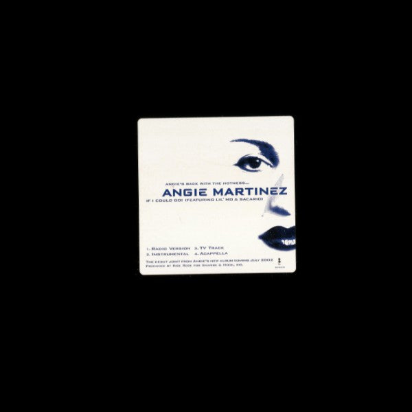 Angie Martinez Featuring Lil' Mo & Sacario : If I Could Go! (12", Promo)