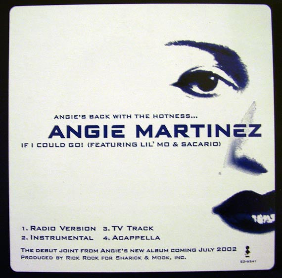 Angie Martinez Featuring Lil' Mo & Sacario : If I Could Go! (12", Promo)