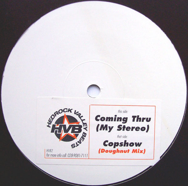 Hedrock Valley Beats : Coming Thru (My Stereo) (12", Promo, W/Lbl)