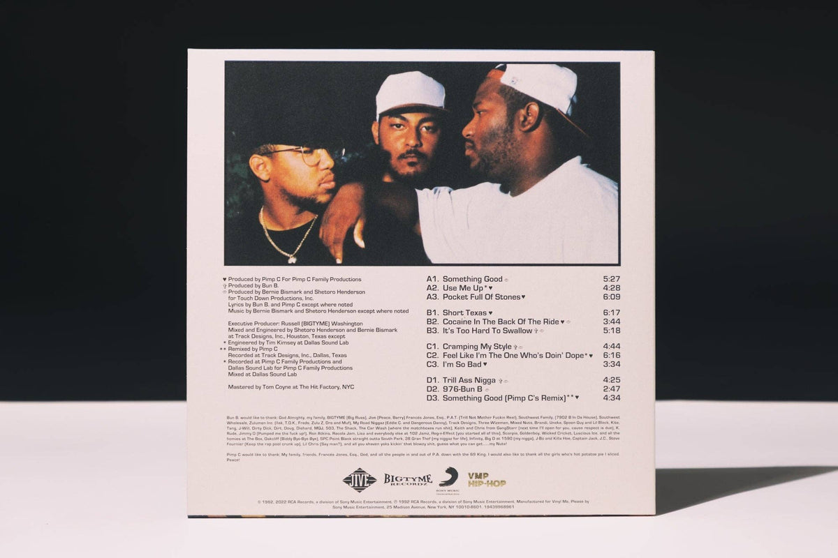 UGK — Too Hard to Swallow | 1992 Southern Rap Vinyl LP