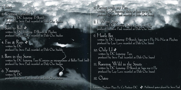 DC (37) : Born In Tha Storm (CD, Album)