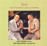 the album cover for Hodes/Galloway - Hodes and Galloway