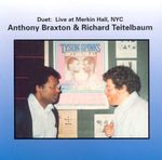 the album cover for Braxton/Teitelbaum - Live At Merkin Hall