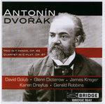 the album cover for Glenn Dicterow - Piano Trio in F minor