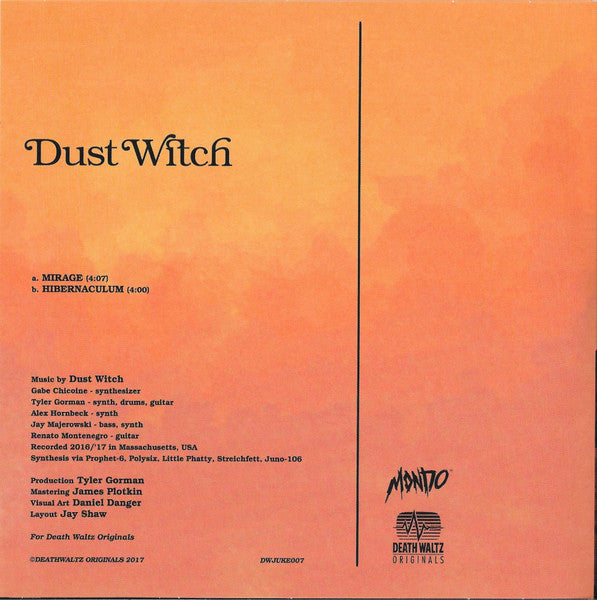 Dust Witch : Mirage(7", Bla)