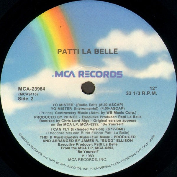 Patti La Belle* : Yo Mister (12", Single, Pin)