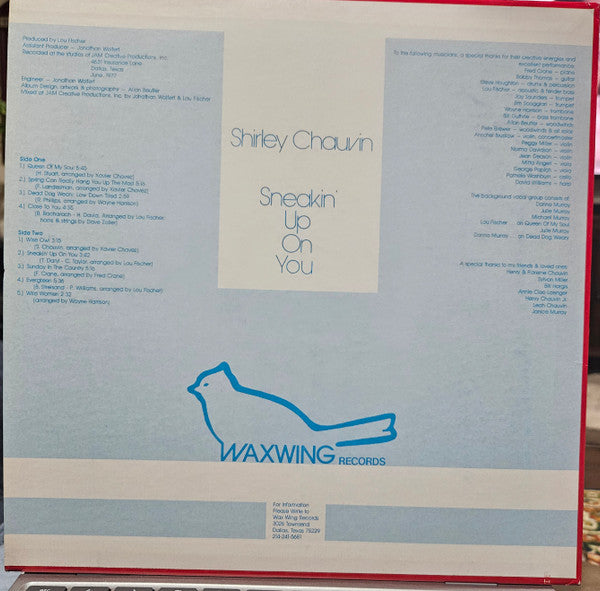 Shirley Chauvin : Sneakin' Up On You (LP)