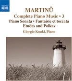 the album cover for Giorgio Koukl - Piano Music 3