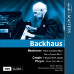 the album cover for Beethoven/Chopin - Backhaus