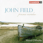 the album cover for J. FIELD - Piano Works