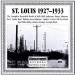 the album cover for Various Artists - 1927-33
