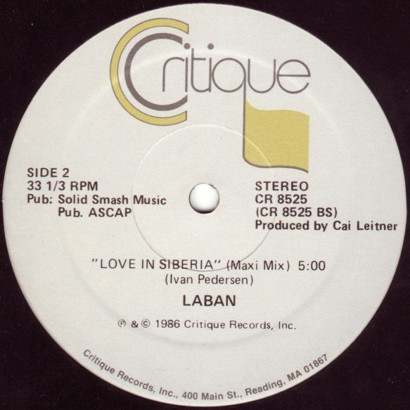 Laban : Love In Siberia (12")