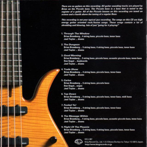 Brian Bromberg : Bass Ackwards (CD, Album)