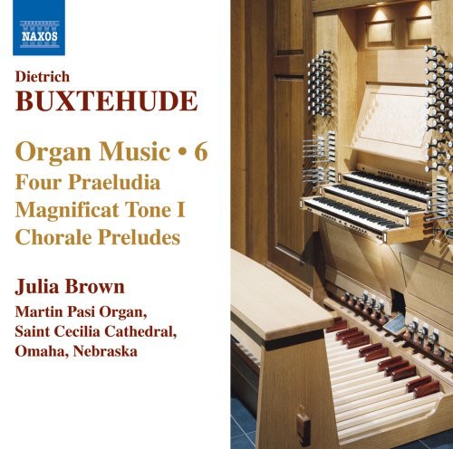 the album cover for Julia Brown - Organ Music 6