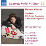 the album cover for Thomas Viloteau - Thomas Viloteau: Guitar Recital / Various