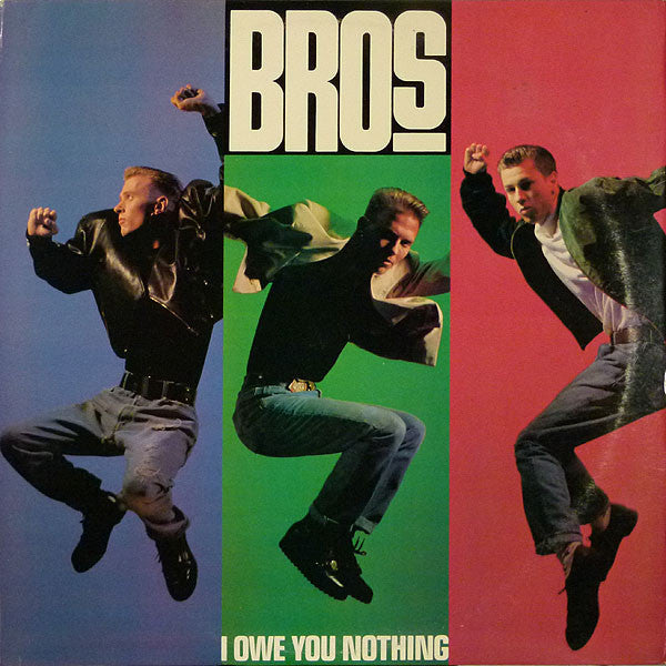 Bros : I Owe You Nothing (12", Promo)