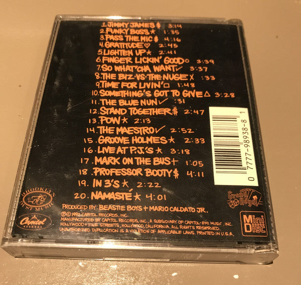 Beastie Boys : Check Your Head (MD, Album)