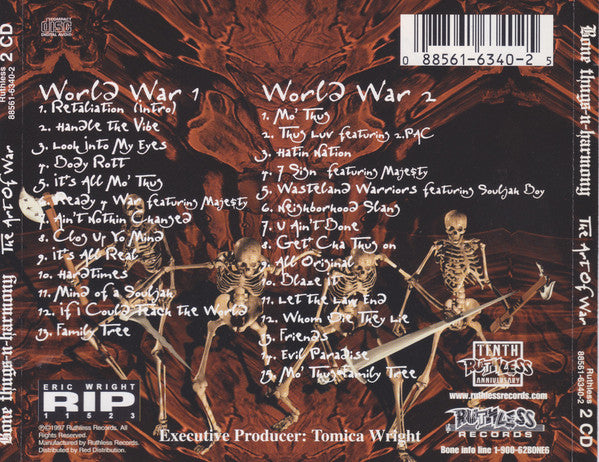 Bone Thugs-N-Harmony : The Art Of War (2xCD, Album)