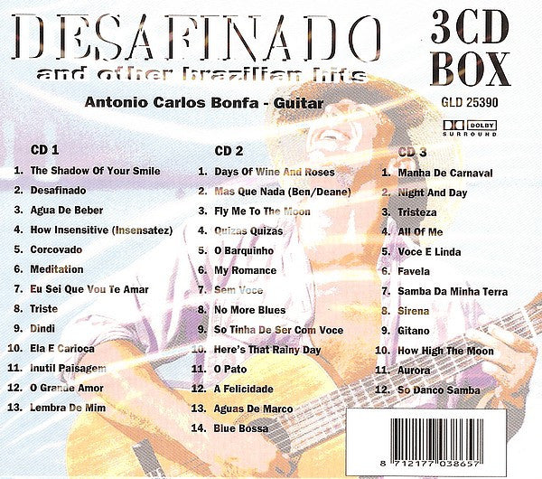 Antonio Carlos Bonfa : Desafinado And Other Brazilian Hits (3xCD, Comp + Box)