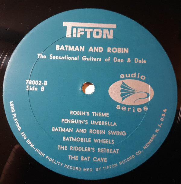 The Sensational Guitars Of Dan & Dale : Batman And Robin (LP, Album, Mono)