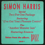 Simon Harris : Another Monster Jam / (I've Got Your) Pleasure Control (12", Promo)