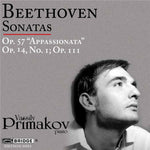 the album cover for Vassily Primakov - Sonatas