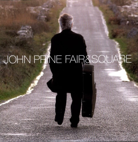 the album cover for John Prine - Fair & Square [LP]