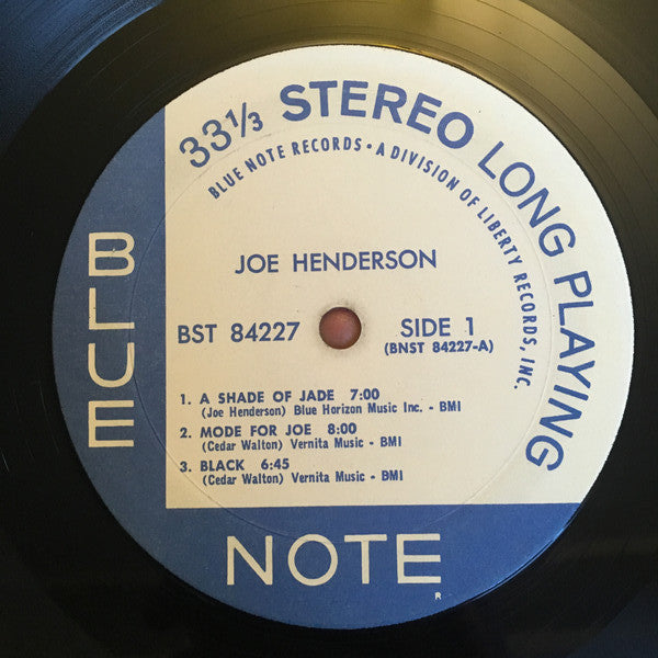 Joe Henderson : Mode For Joe (LP, Album, RE, RM)