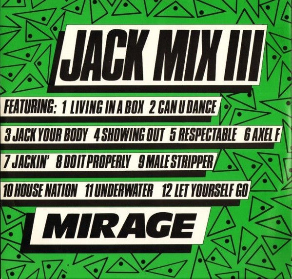 Mirage (12) : Jack Mix III (12", P/Mixed)