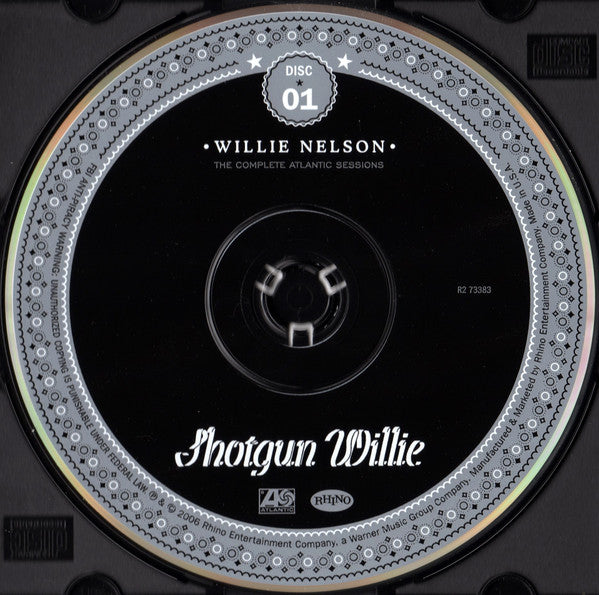 Willie Nelson : The Complete Atlantic Sessions (CD, Album, RE, RM + CD, Album, RE, RM + CD, RM + B)